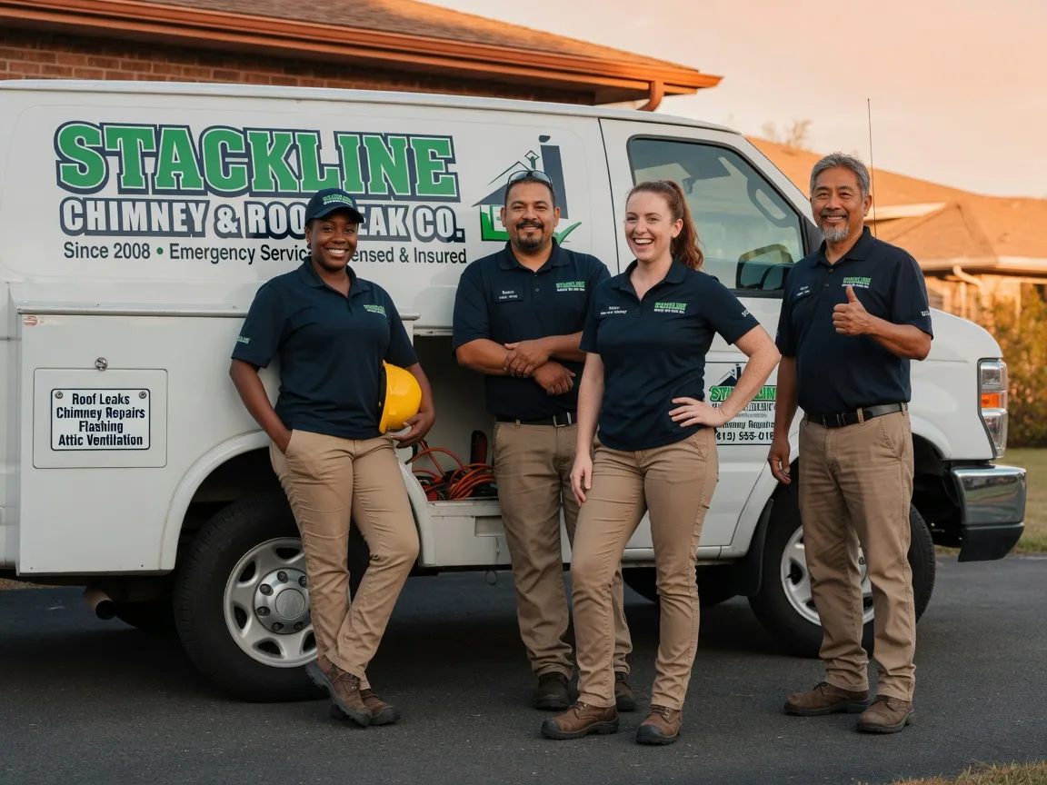 Chimney flashing repair company in Barron, WI